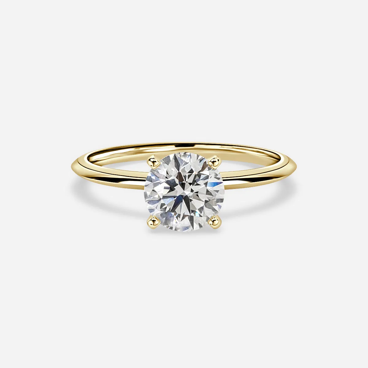 Hazel - Round diamond solitaire engagement ring